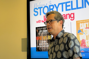 Jeff Chang at UC Merced Library on Thursday, 7 May 2026. 