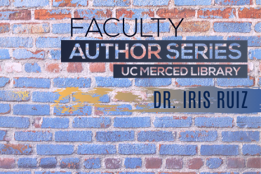 colorful brick background with Faculty Author Series logo in dark blue and gray
