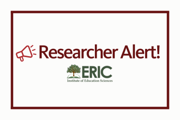 Researcher Alert! ERIC database logo