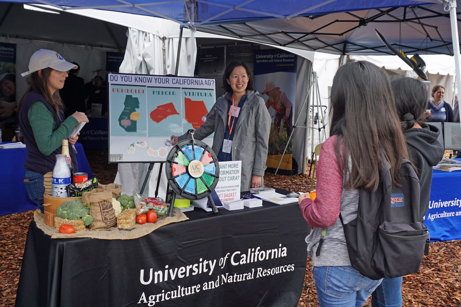 UCANR Welcome Table at WAE 2019