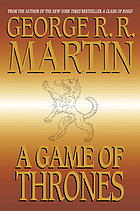 A Game of Thrones book cover