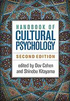 Handbook of cultural psychology book cover