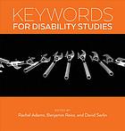 Keywords for disability studies book cover