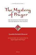 Mystery of prayer book cover