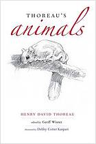 Thoreau's animals book cover